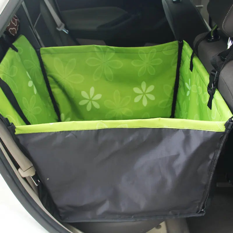 CAWAYI KENNEL Waterproof Dog Car Seat Cover – Hammock Style Travel Protector for Dogs & Cats