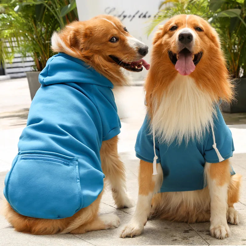 Plaid Reversible Dog Winter Coat – Warm Jacket for Small & Large Breeds