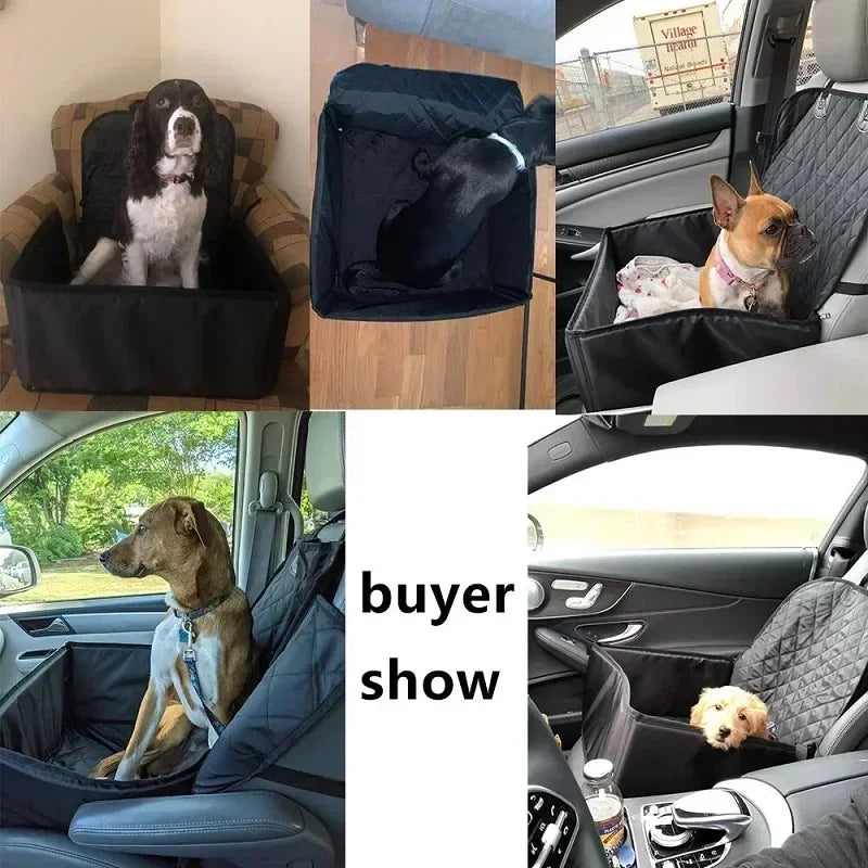 Waterproof Dog Car Seat Hammock – Universal Pet Travel Carrier Cover for Cars & SUVs