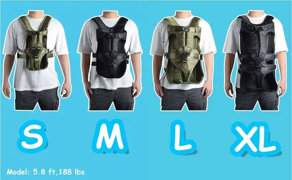 Pet Backpack Carrier – Breathable Front & Back Travel Bag for Small and Medium Dogs & Cats