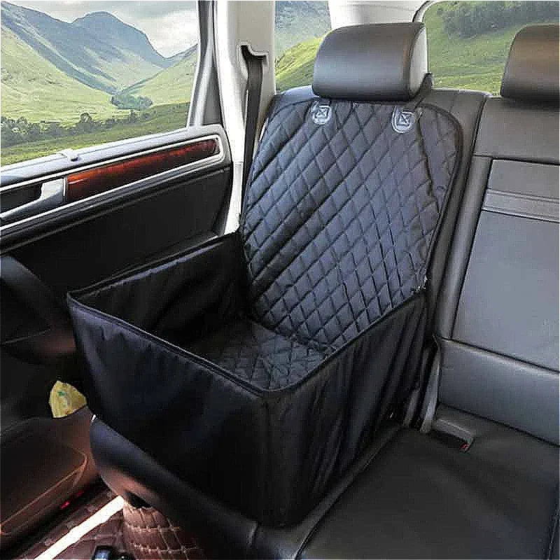 Waterproof Dog Car Seat Hammock – Universal Pet Travel Carrier Cover for Cars & SUVs
