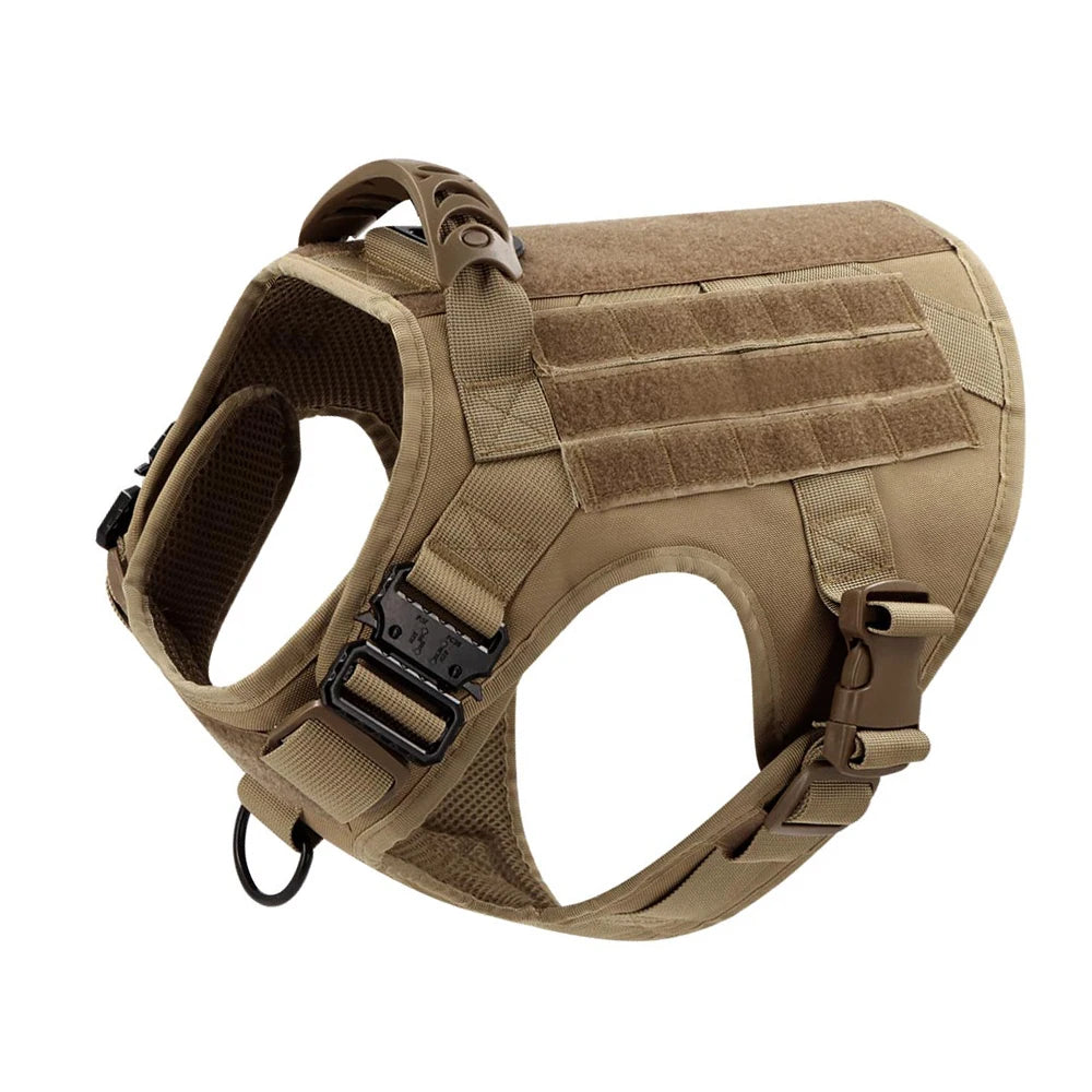Large Dog Harness & Leash Set – Vest Training Harness for German Shepherd, Malinois, Medium & Large Dogs