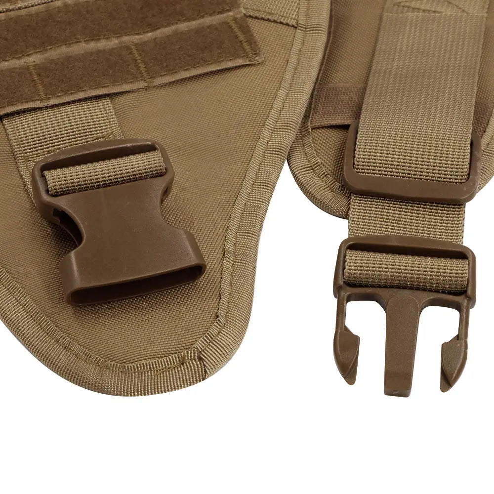 Large Dog Harness & Leash Set – Vest Training Harness for German Shepherd, Malinois, Medium & Large Dogs