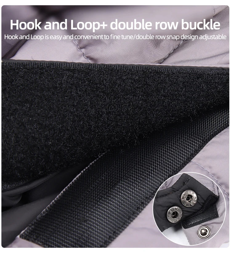 CDDMPET Winter Warm Waterproof Dog Jacket for Small and Medium Dogs