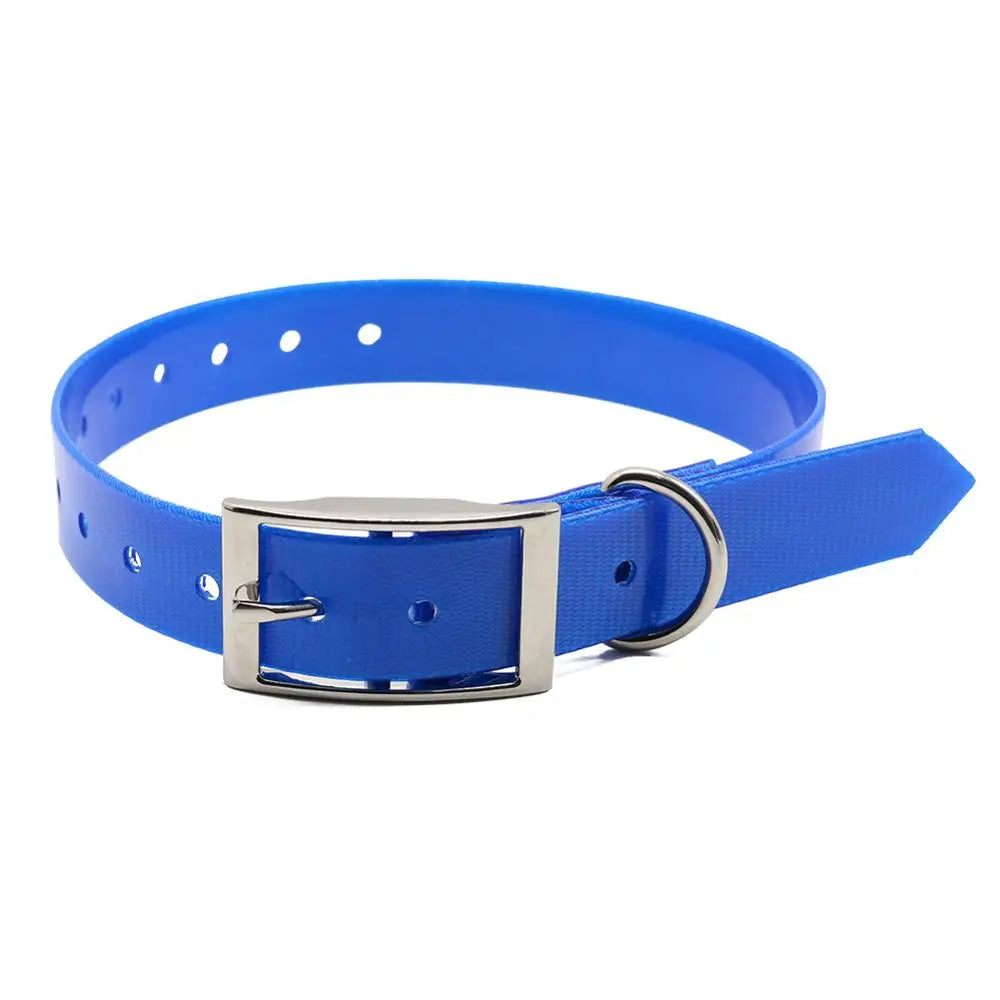 Waterproof TPU + Nylon Dog Collar – Easy Clean, Odor-Resistant & Durable Reflective Pet Collar (7 Colors)