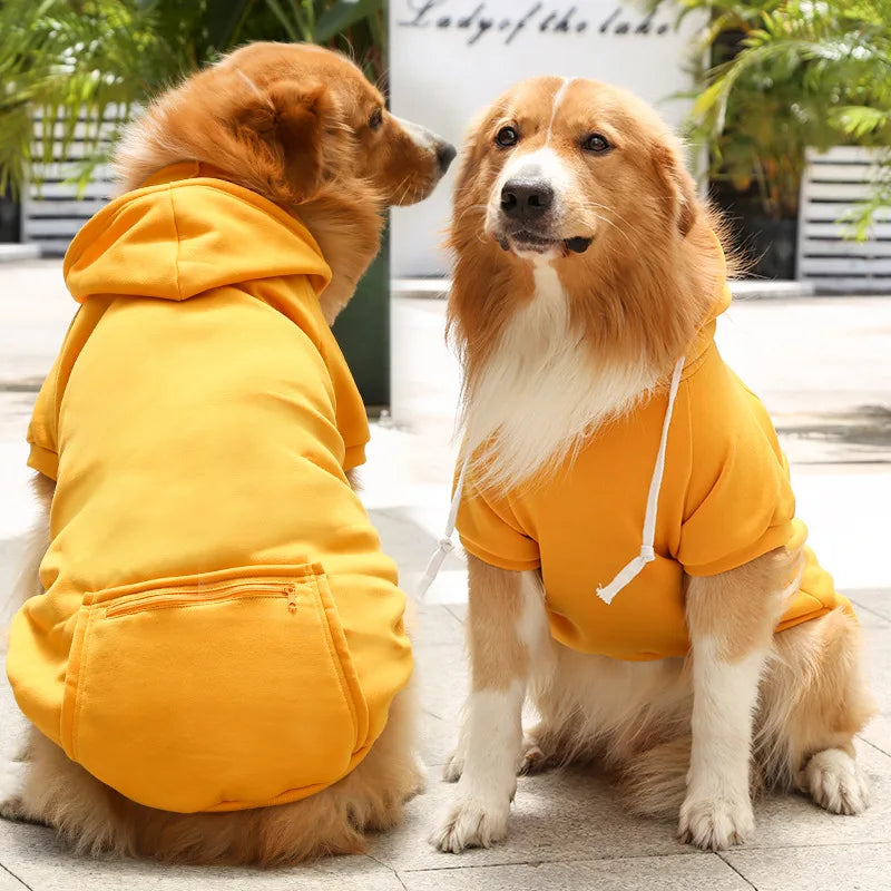 Plaid Reversible Dog Winter Coat – Warm Jacket for Small & Large Breeds