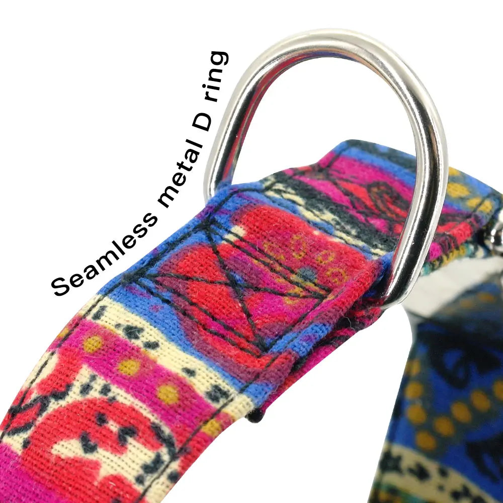 Personalized Nylon Dog Collar – Custom Engraved ID Tag for Small, Medium & Large Dogs, Durable Adjustable Anti-Lost Collar