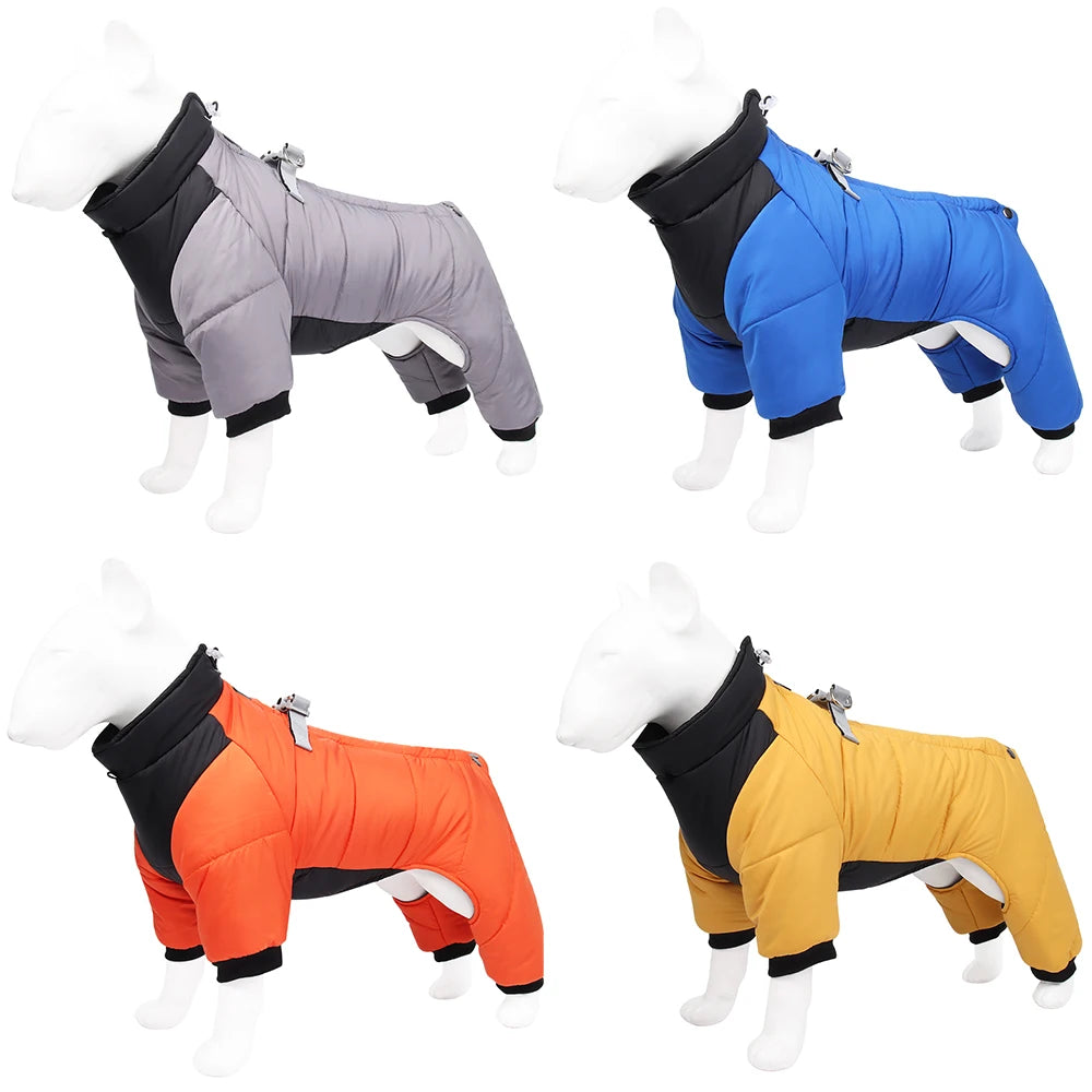 CDDMPET Winter Warm Waterproof Dog Jacket for Small and Medium Dogs