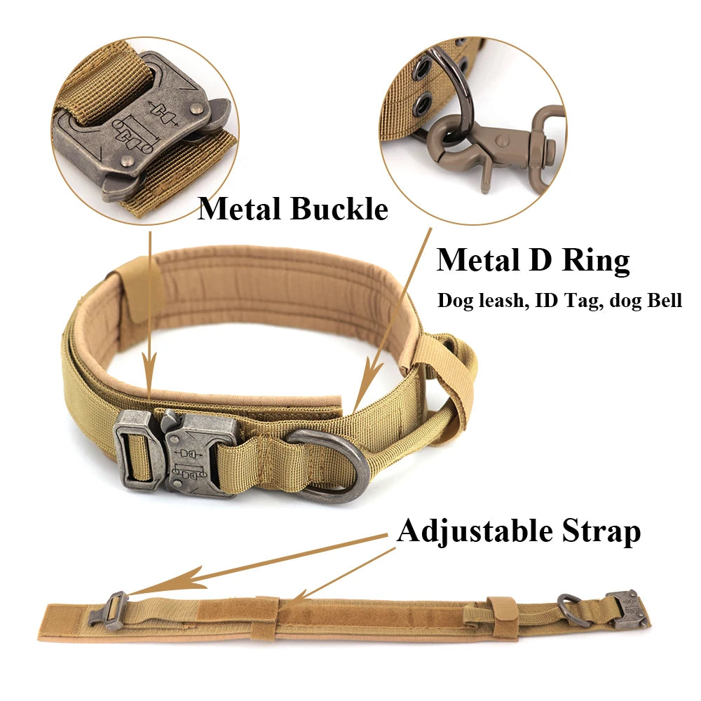 Large Dog Harness & Leash Set – Vest Training Harness for German Shepherd, Malinois, Medium & Large Dogs