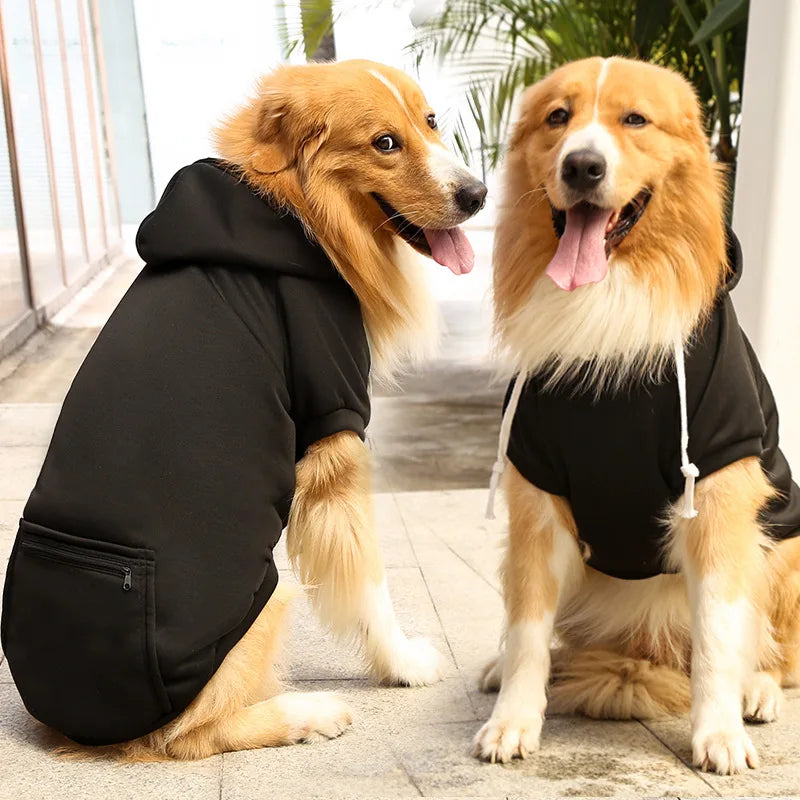 Plaid Reversible Dog Winter Coat – Warm Jacket for Small & Large Breeds