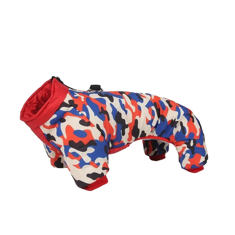 CDDMPET Winter Warm Waterproof Dog Jacket for Small and Medium Dogs