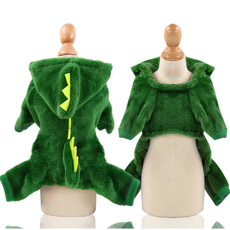 Fleece Dog Hoodie – Warm Winter Coat for Small Dogs & Puppies (Chihuahua, Yorkie)