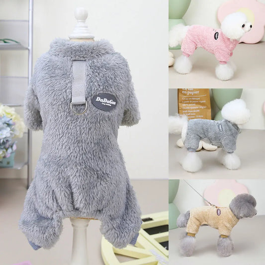 Soft Fleece Dog & Cat Vest – Warm Pet Sweater for Small Breeds