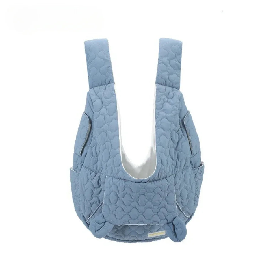 Waterproof Dog & Cat Backpack Carrier – Extra Large, Windproof, Hands-Free Chest Bag for Pets up to 4KG
