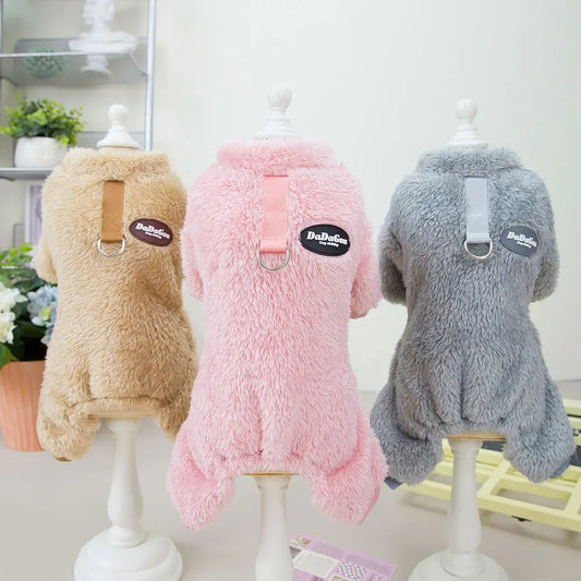 Soft Fleece Dog & Cat Vest – Warm Pet Sweater for Small Breeds