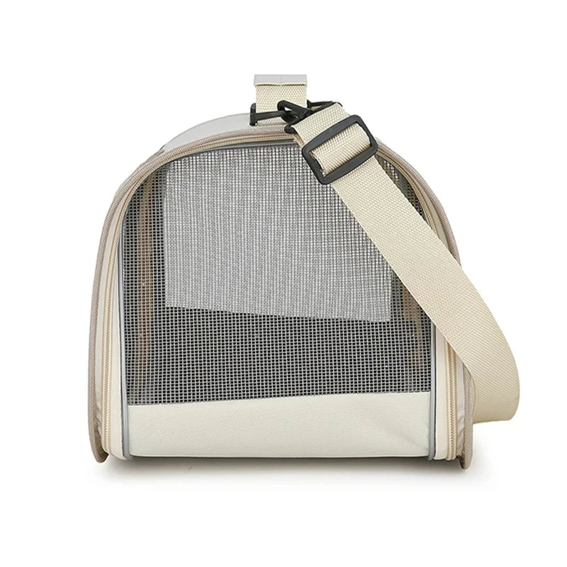 Portable Foldable Pet Carrier Bag – Breathable Oxford Shoulder Bag for Small Dogs & Cats (Up to 7kg)