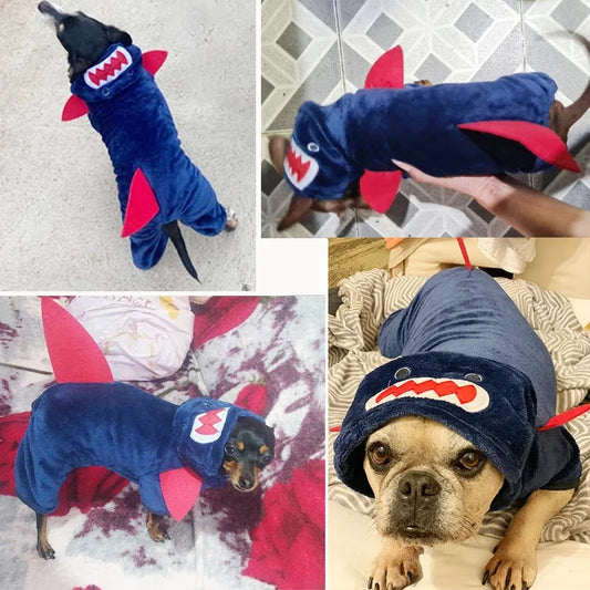 Fleece Dog Hoodie – Warm Winter Coat for Small Dogs & Puppies (Chihuahua, Yorkie)