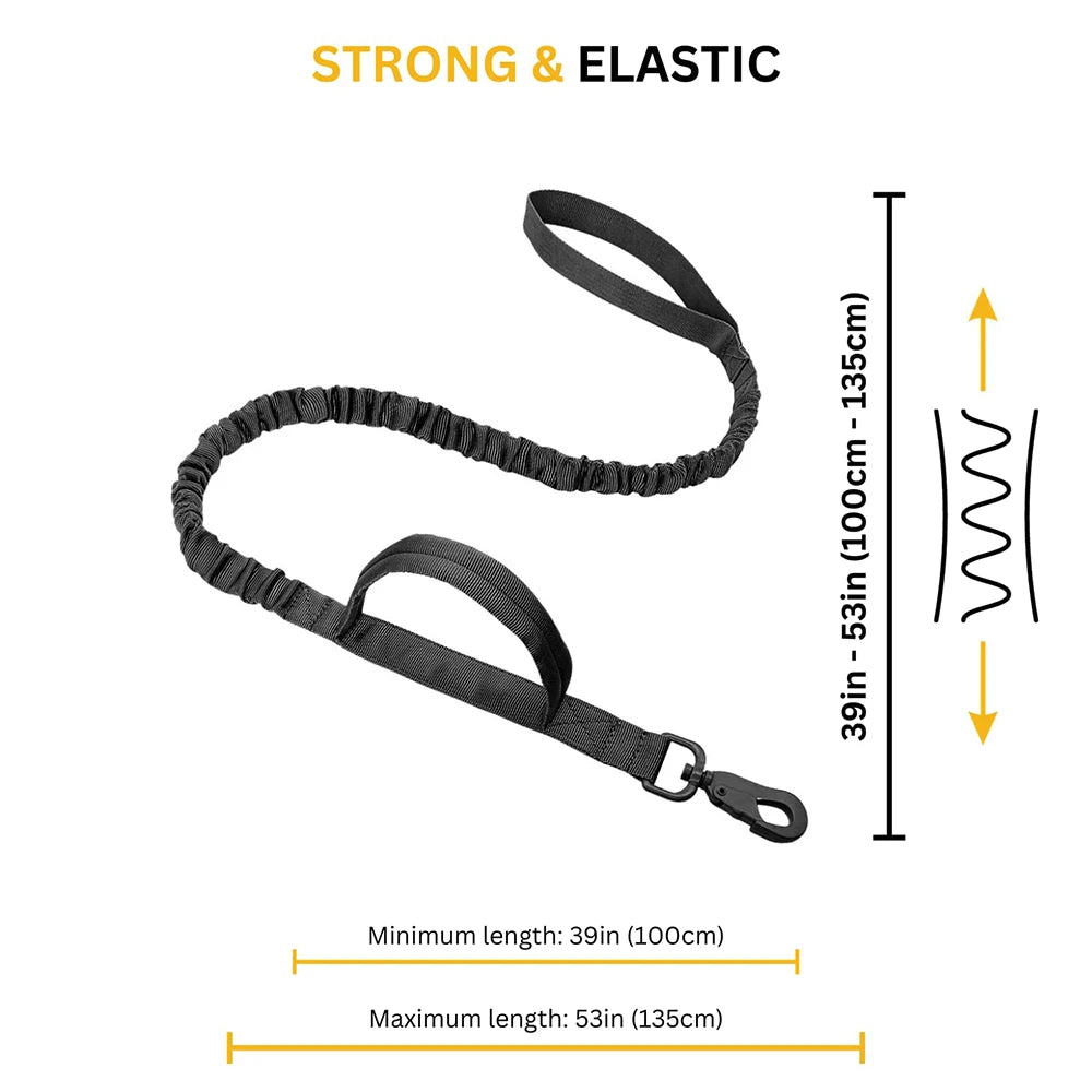 Large Dog Harness & Leash Set – Vest Training Harness for German Shepherd, Malinois, Medium & Large Dogs