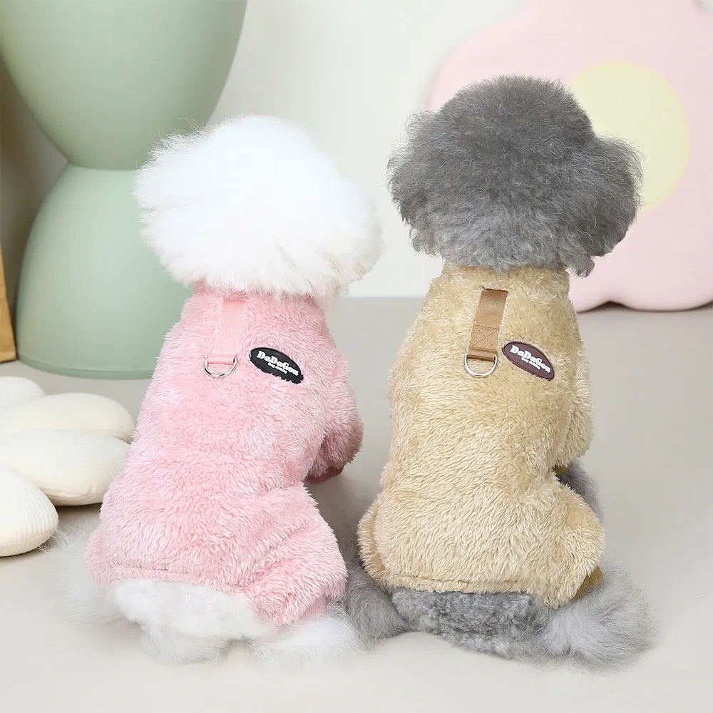 Soft Fleece Dog & Cat Vest – Warm Pet Sweater for Small Breeds