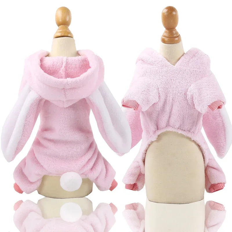 Fleece Dog Hoodie – Warm Winter Coat for Small Dogs & Puppies (Chihuahua, Yorkie)