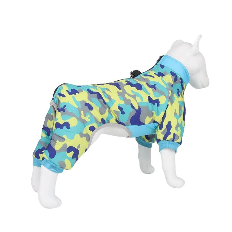 CDDMPET Winter Warm Waterproof Dog Jacket for Small and Medium Dogs