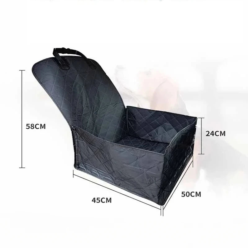 Waterproof Dog Car Seat Hammock – Universal Pet Travel Carrier Cover for Cars & SUVs