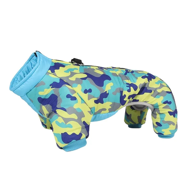 CDDMPET Winter Warm Waterproof Dog Jacket for Small and Medium Dogs