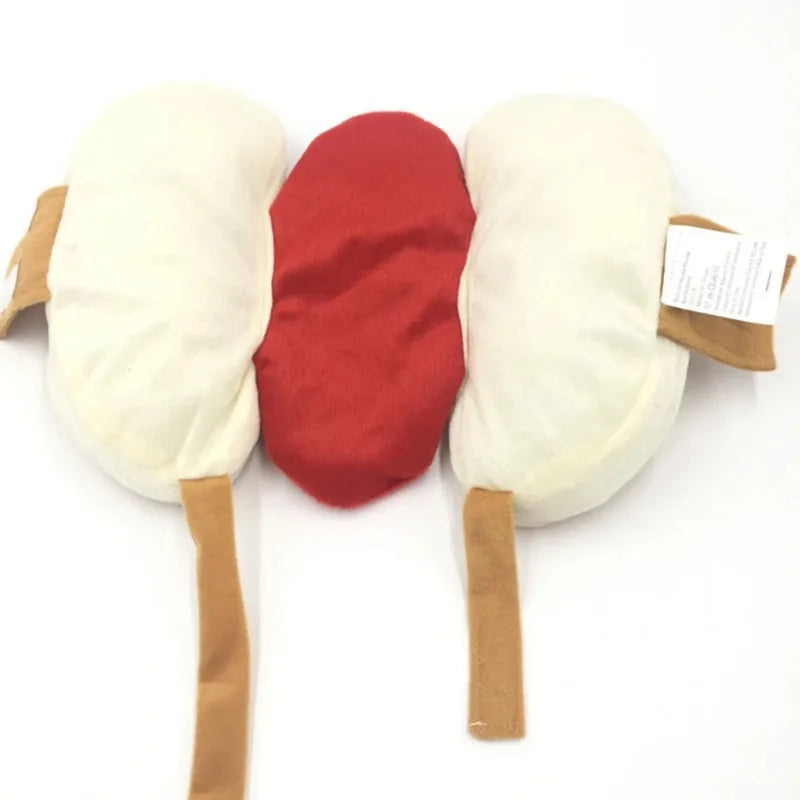 Funny Hot Dog Halloween Costume – Adjustable Outfit for Dogs & Cats