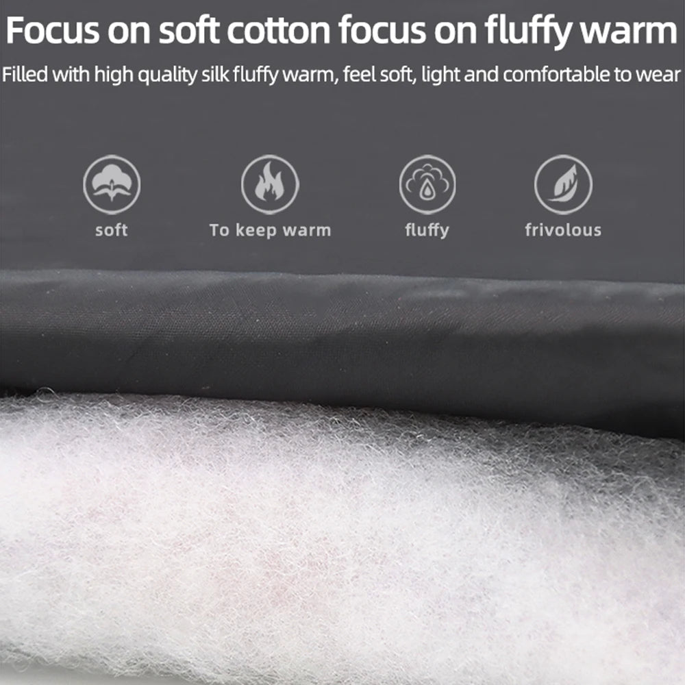CDDMPET Winter Warm Waterproof Dog Jacket for Small and Medium Dogs