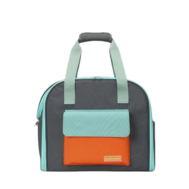 Multifunctional Pet Carrier Bag – Breathable Shoulder & Handbag for Cats and Dogs (Under 4KG)