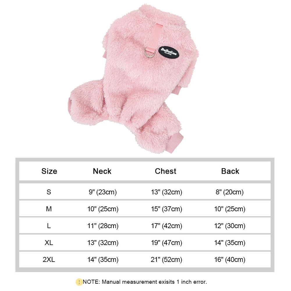 Soft Fleece Dog & Cat Vest – Warm Pet Sweater for Small Breeds