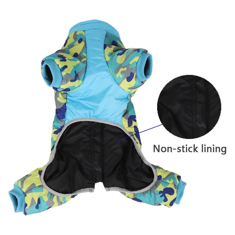 CDDMPET Winter Warm Waterproof Dog Jacket for Small and Medium Dogs