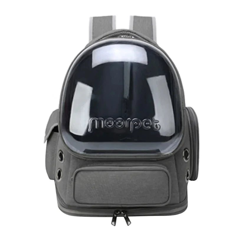 Transparent Pet Carrier Backpack – Breathable Travel Bag for Cats and Small Dogs