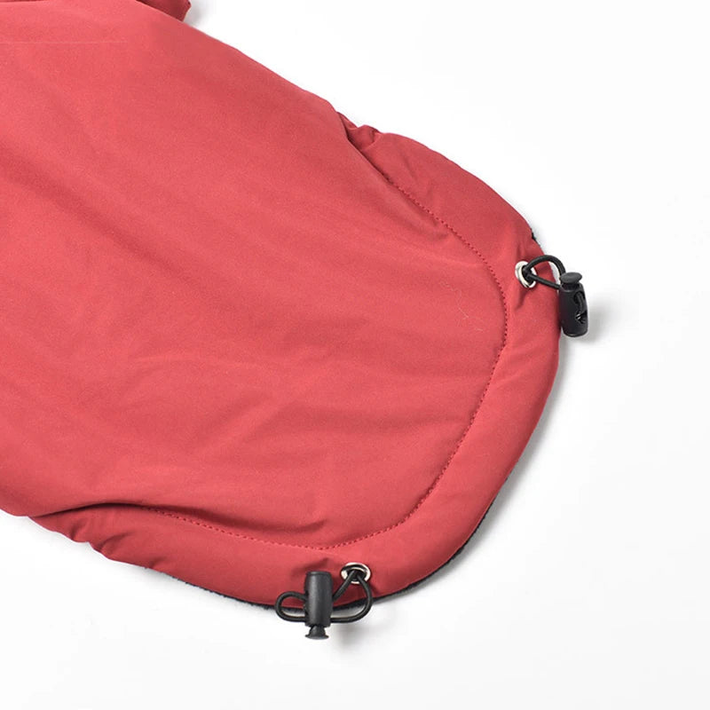 Waterproof Winter Pet Coat with Hood – Warm Jacket for Small Dogs