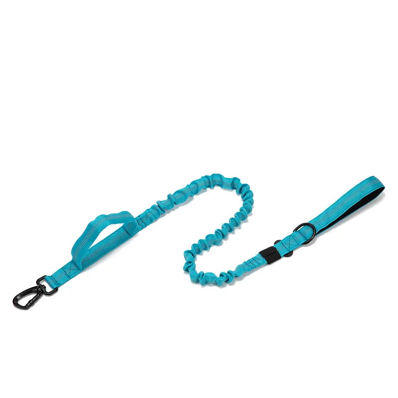 Durable Nylon Dog Collar & Leash Set – Reflective Tactical Training Collar with Padded Handle for Large Dogs
