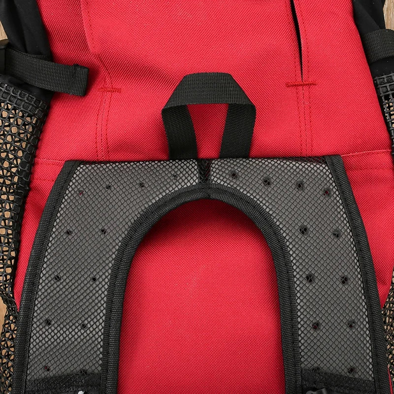 Strong Nylon Dog Carrier Backpack – Breathable Travel Bag for Small & Medium Dogs, Cycling & Outdoor Pet Backpack