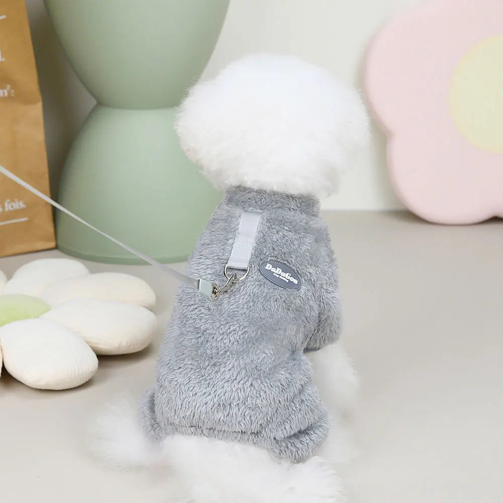 Soft Fleece Dog & Cat Vest – Warm Pet Sweater for Small Breeds