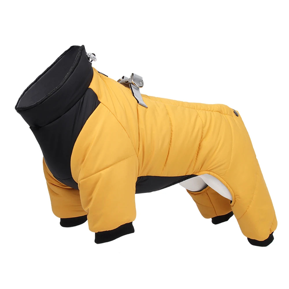 CDDMPET Winter Warm Waterproof Dog Jacket for Small and Medium Dogs