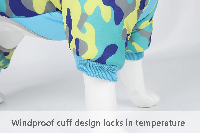 CDDMPET Winter Warm Waterproof Dog Jacket for Small and Medium Dogs